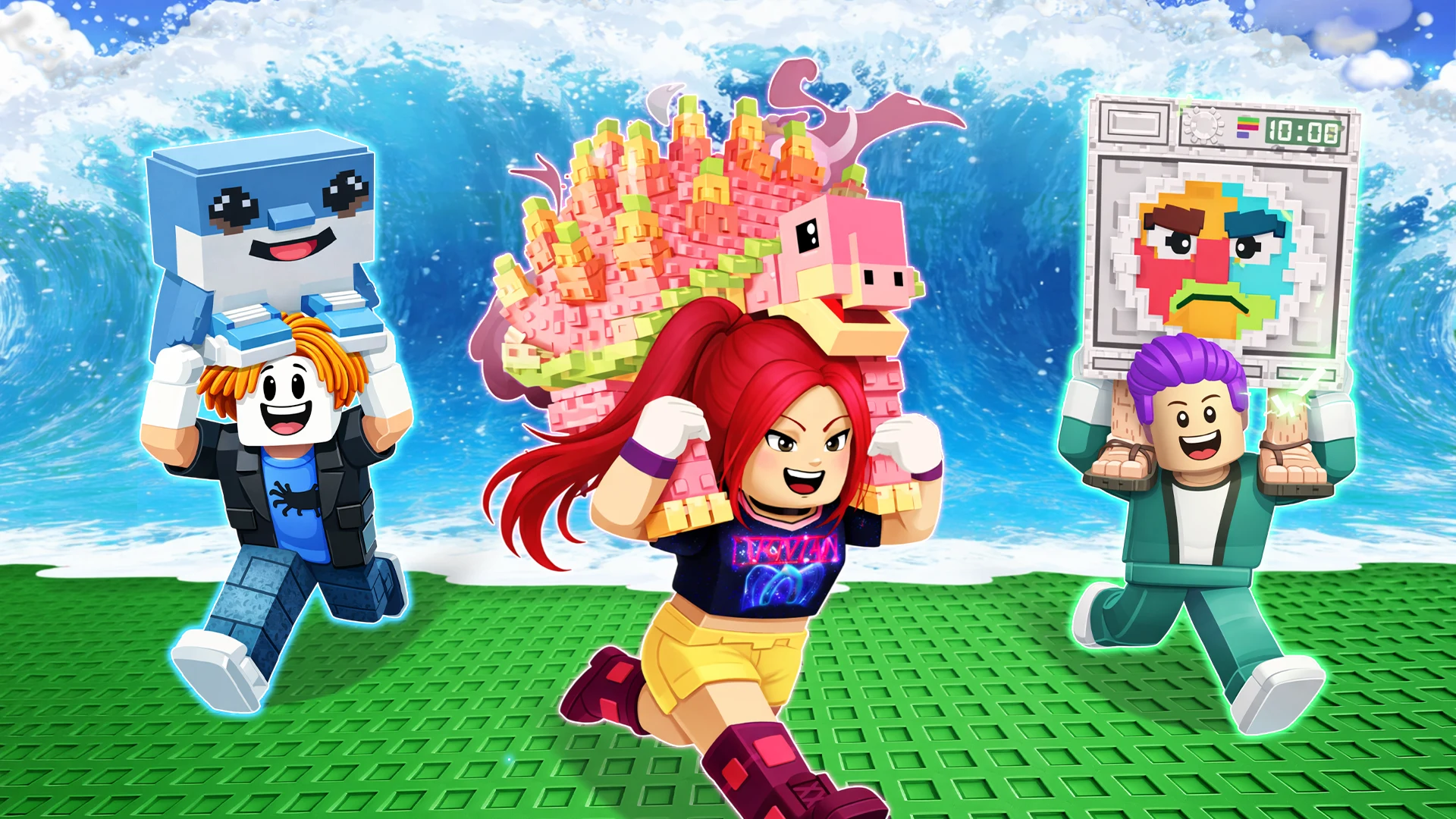 Tsunami Escape: Brainrot World screenshot