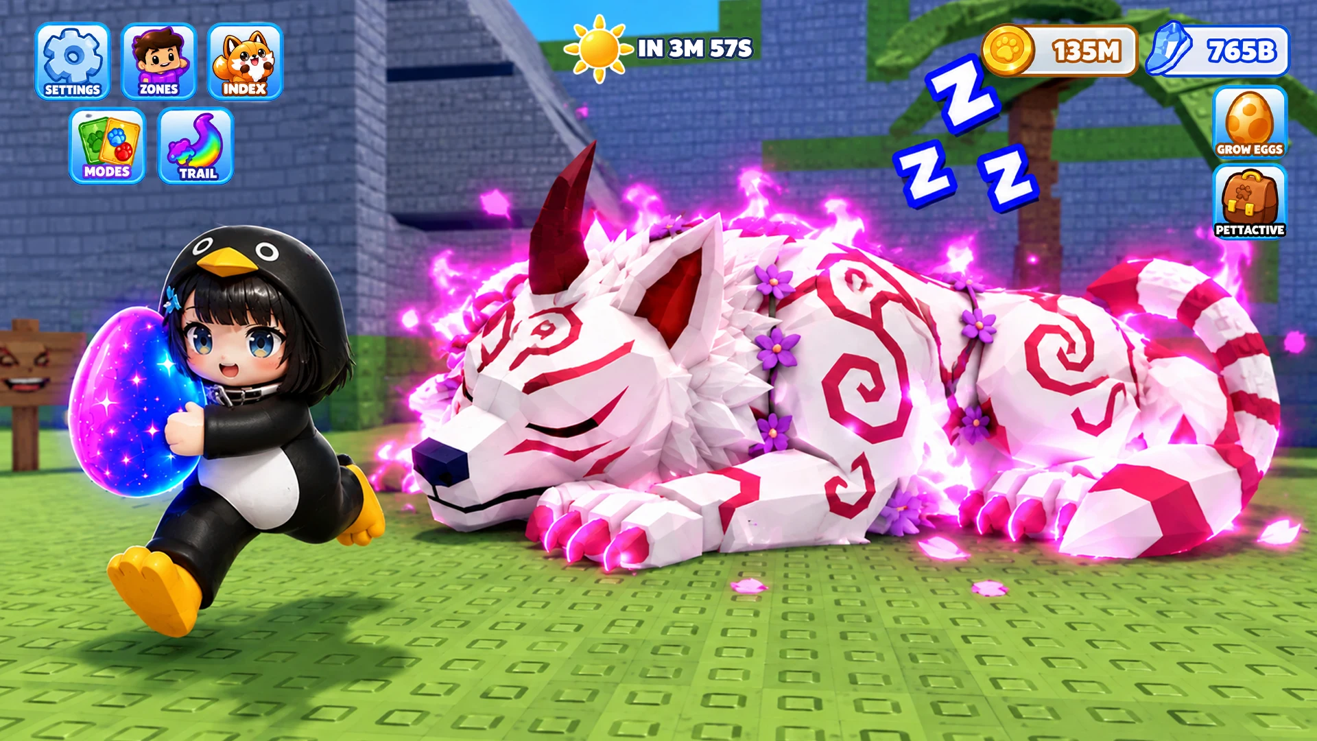 Tsunami Escape: Brainrot World screenshot