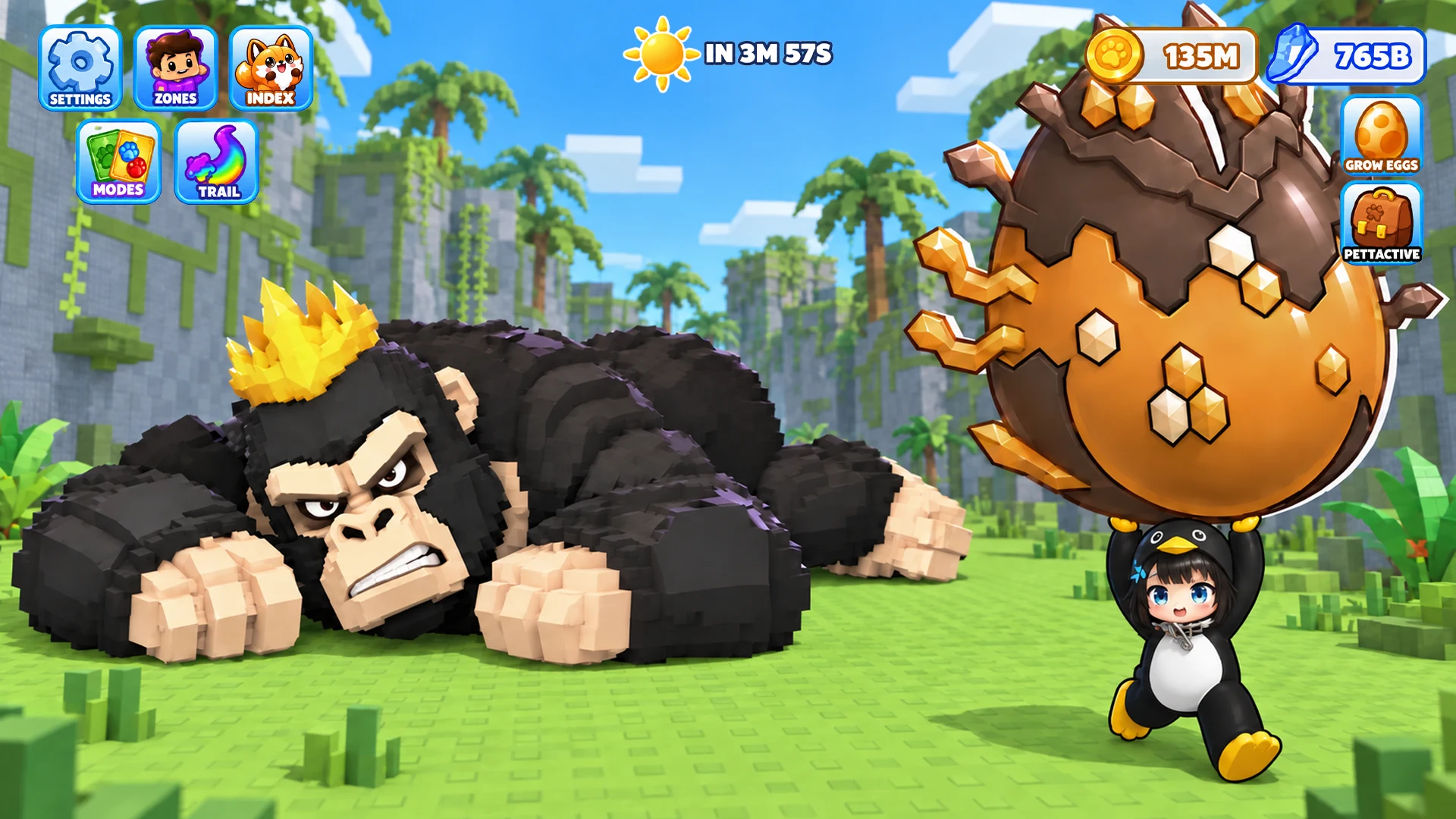 Tsunami Escape: Brainrot World screenshot