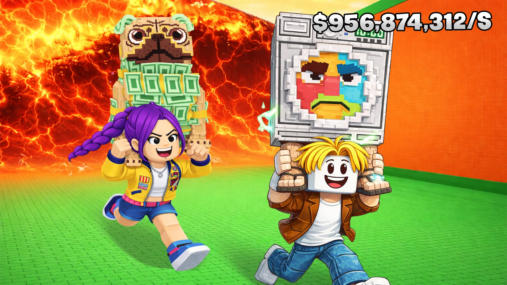 Tsunami Escape: Brainrot World screenshot